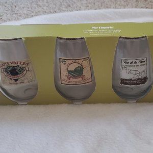 Stemless Wine Glasses - Set of 4